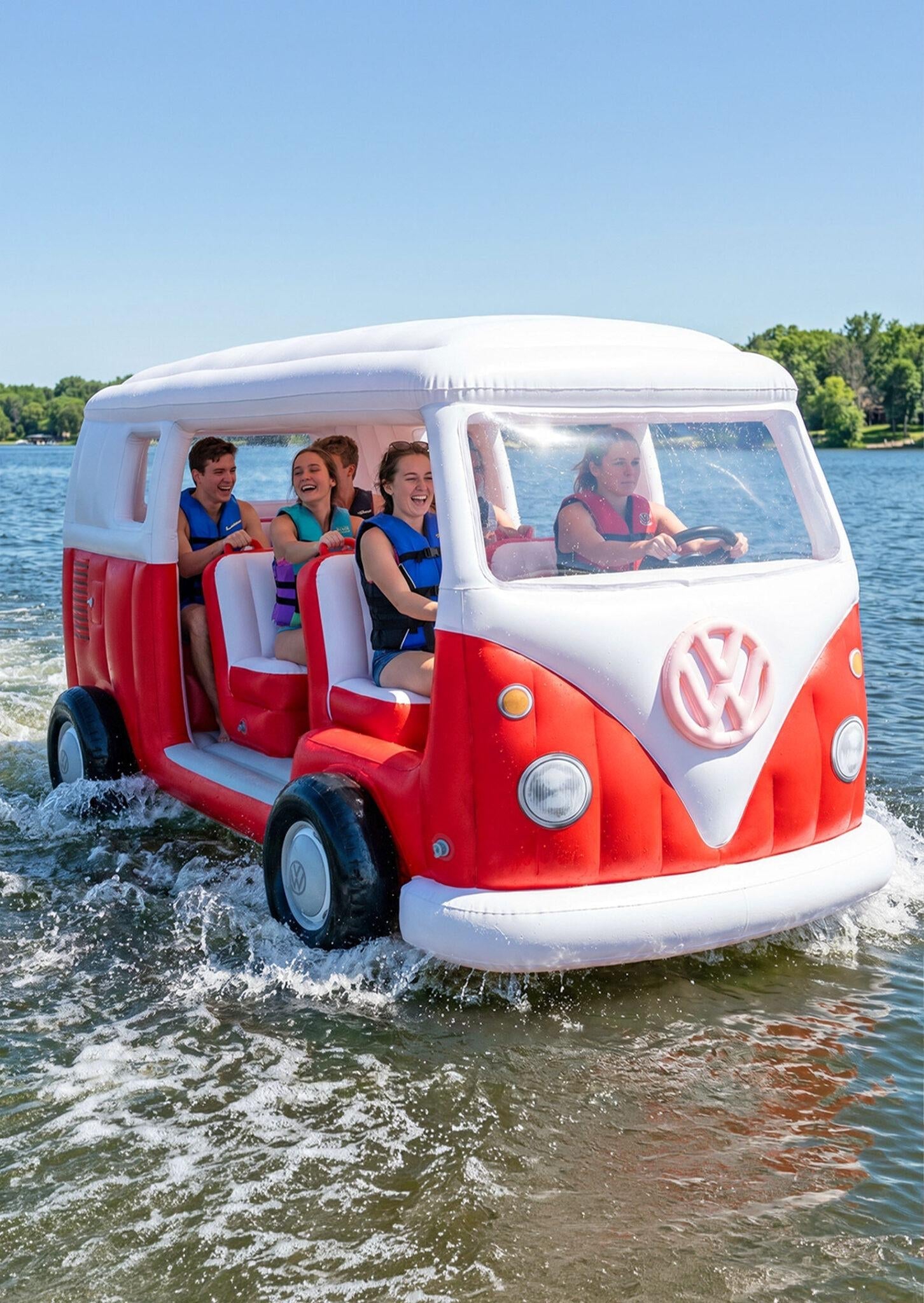 Inflatable Bus Boats