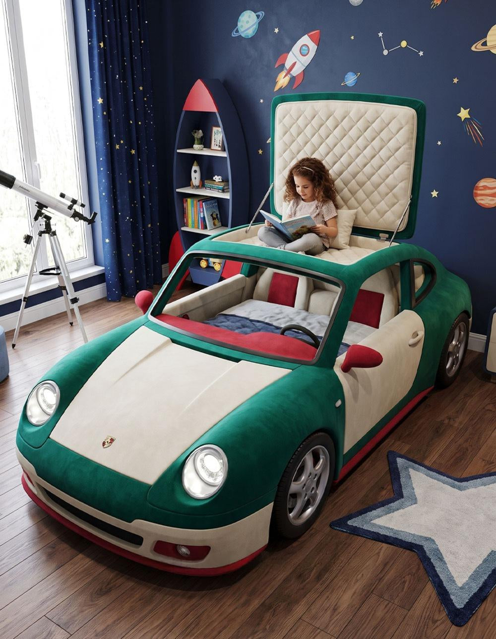 Inflatable Car Kids Beds