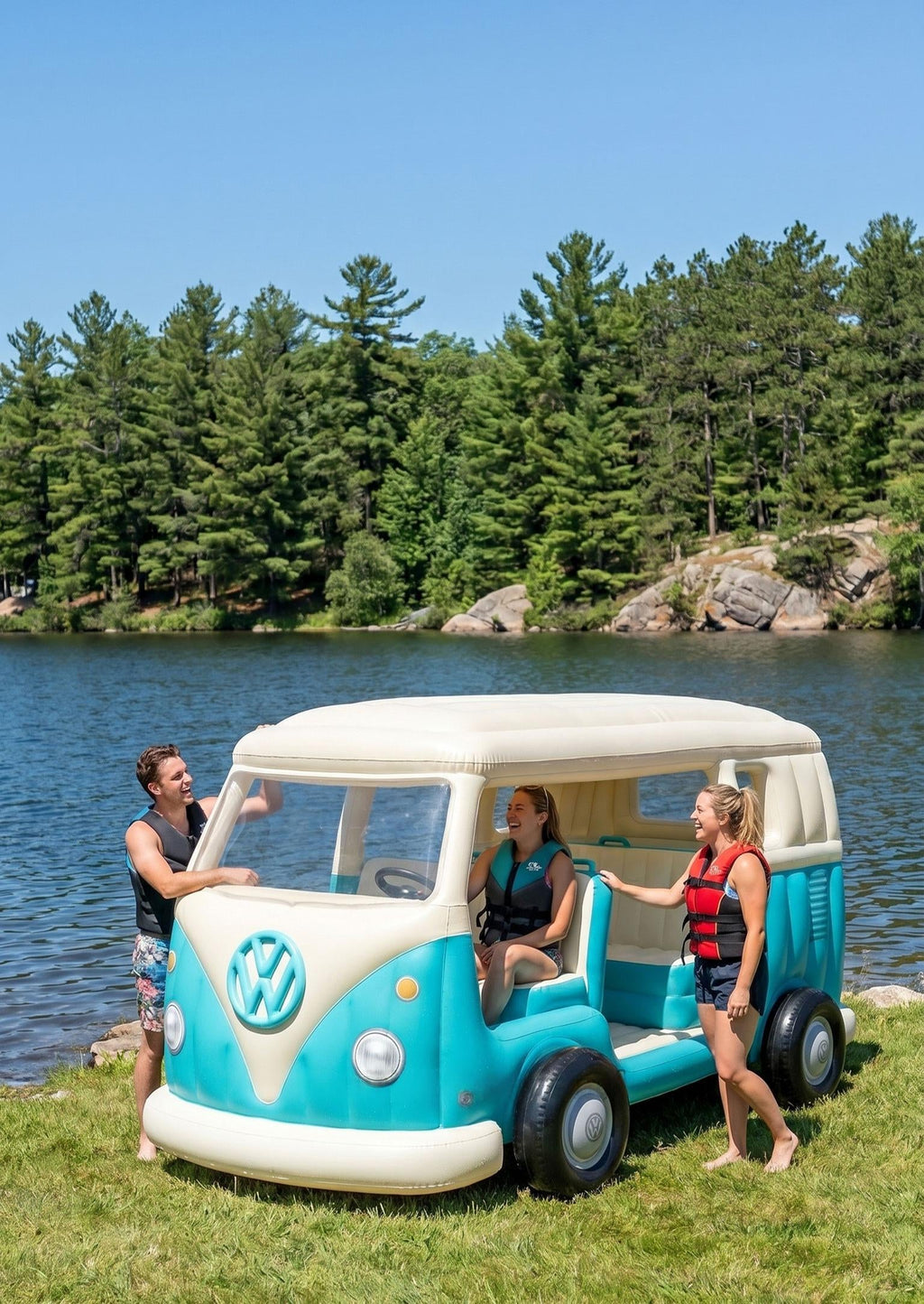 Inflatable Bus Boats