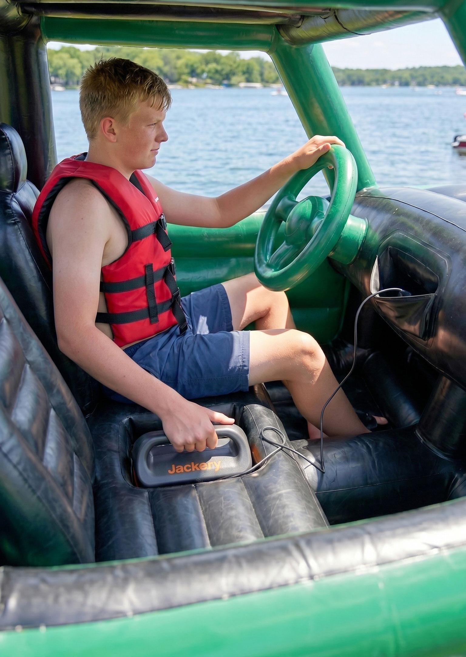 Inflatable Monster Truck Boats