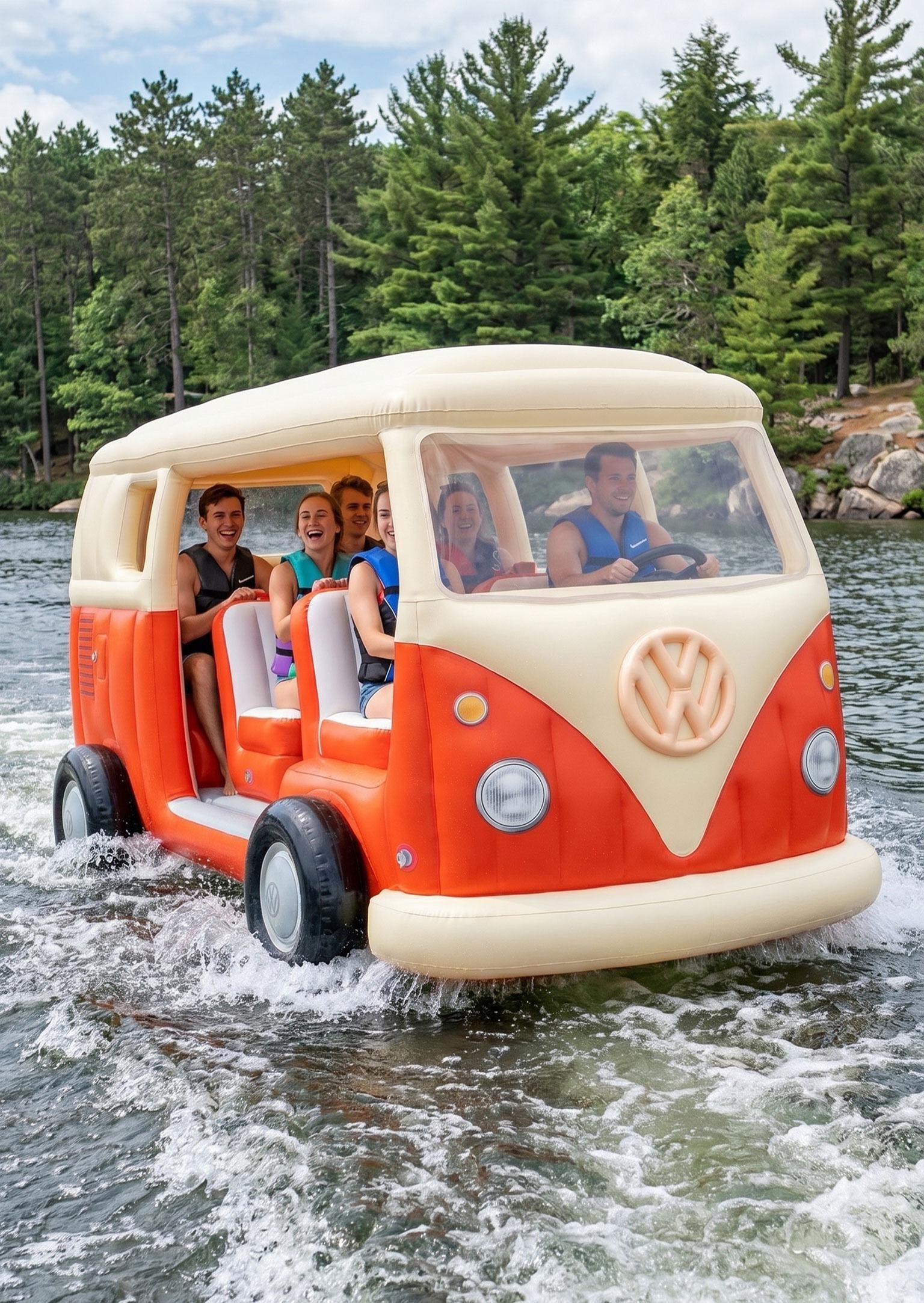 Inflatable Bus Boats