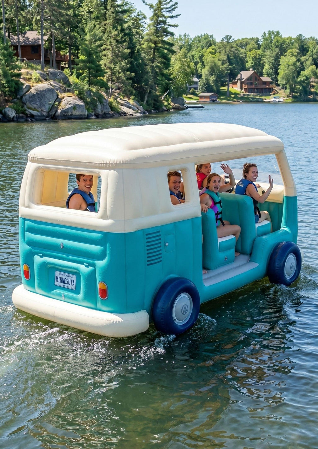 Inflatable Bus Boats