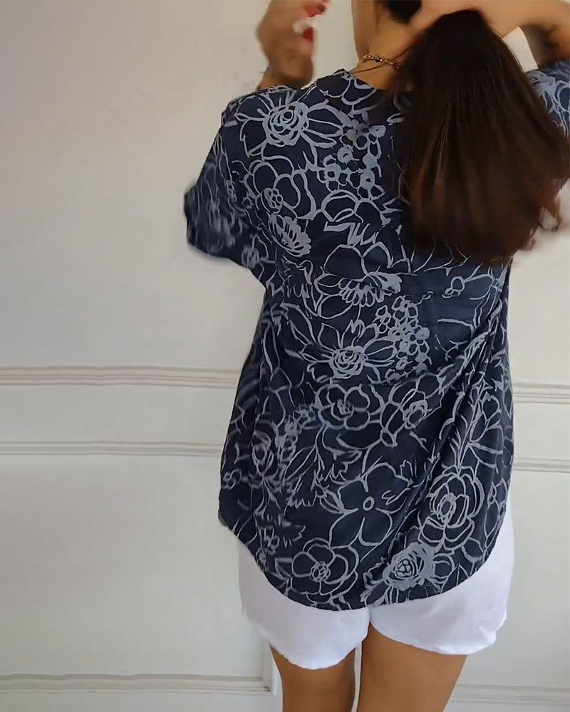 Elegant Blouse with Pocket Sophisticated Blouse