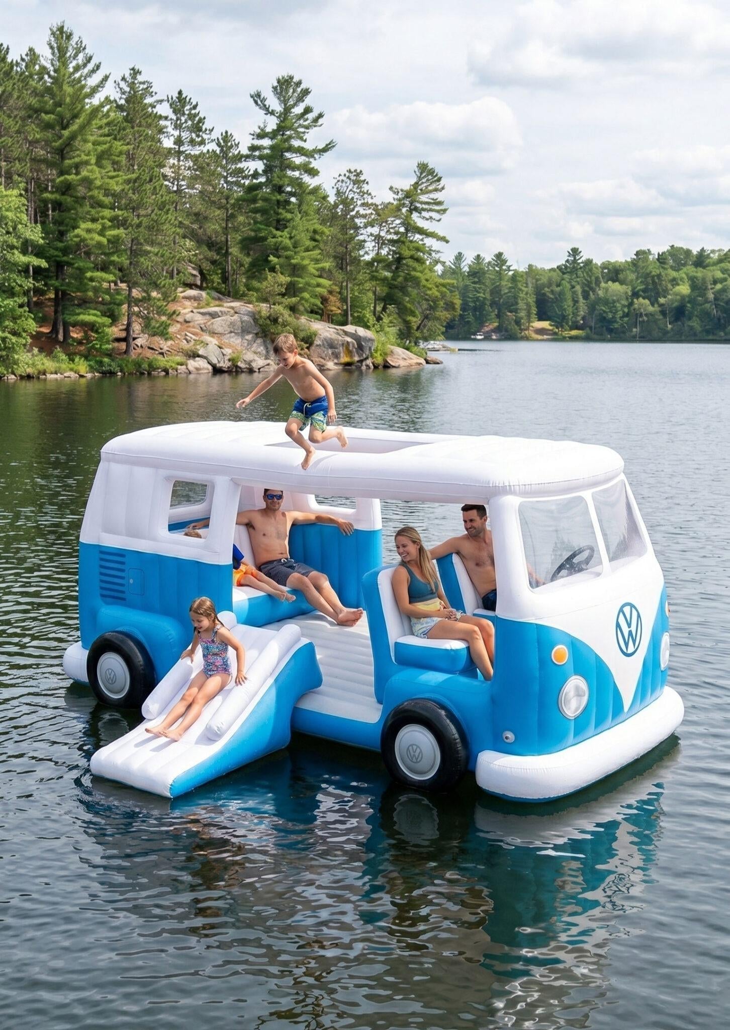 Inflatable Bus Boats