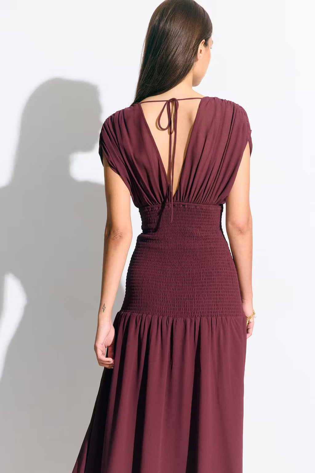 Smock Maxi Dress