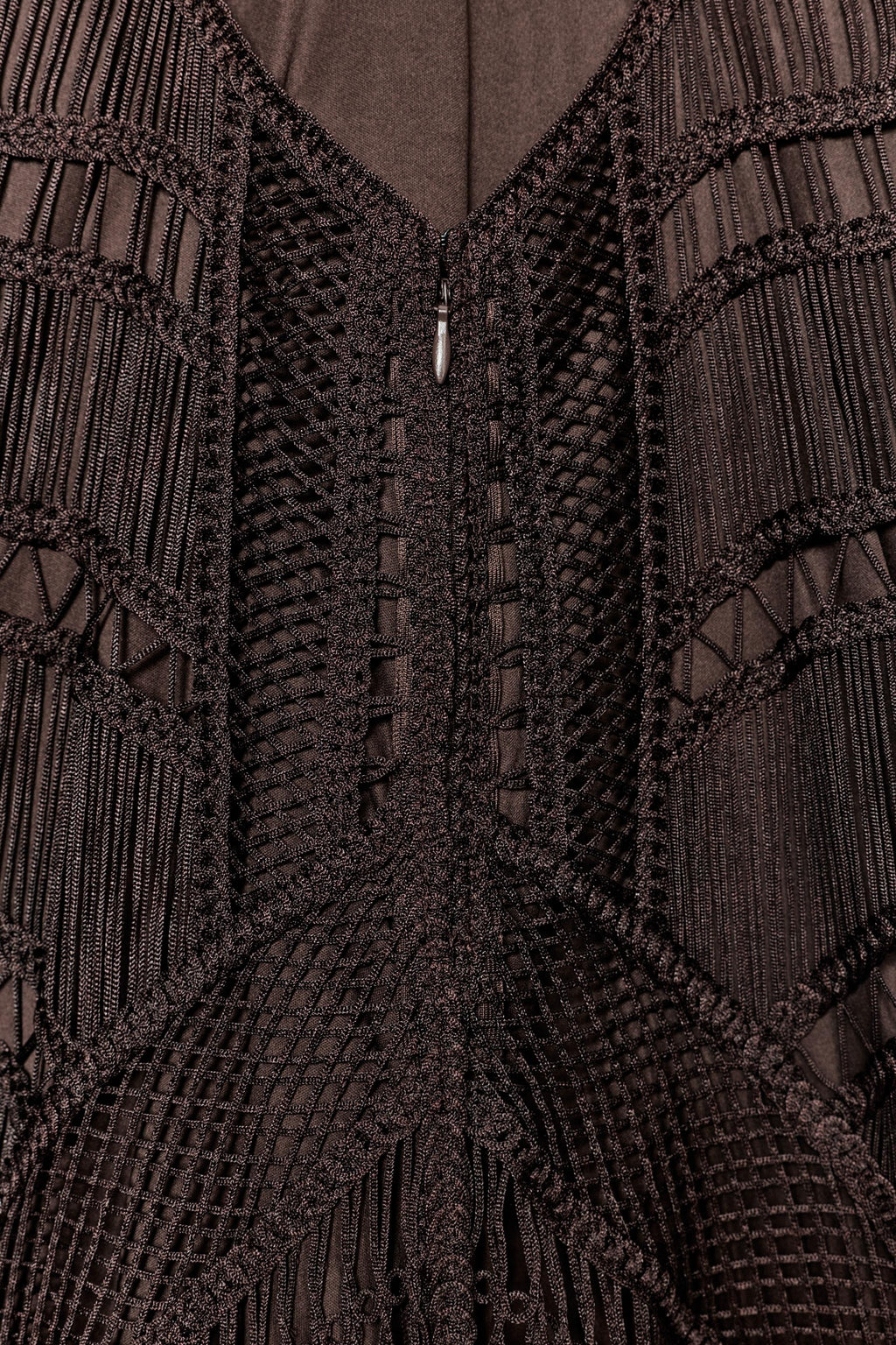 FRINGED MAXI DRESS
